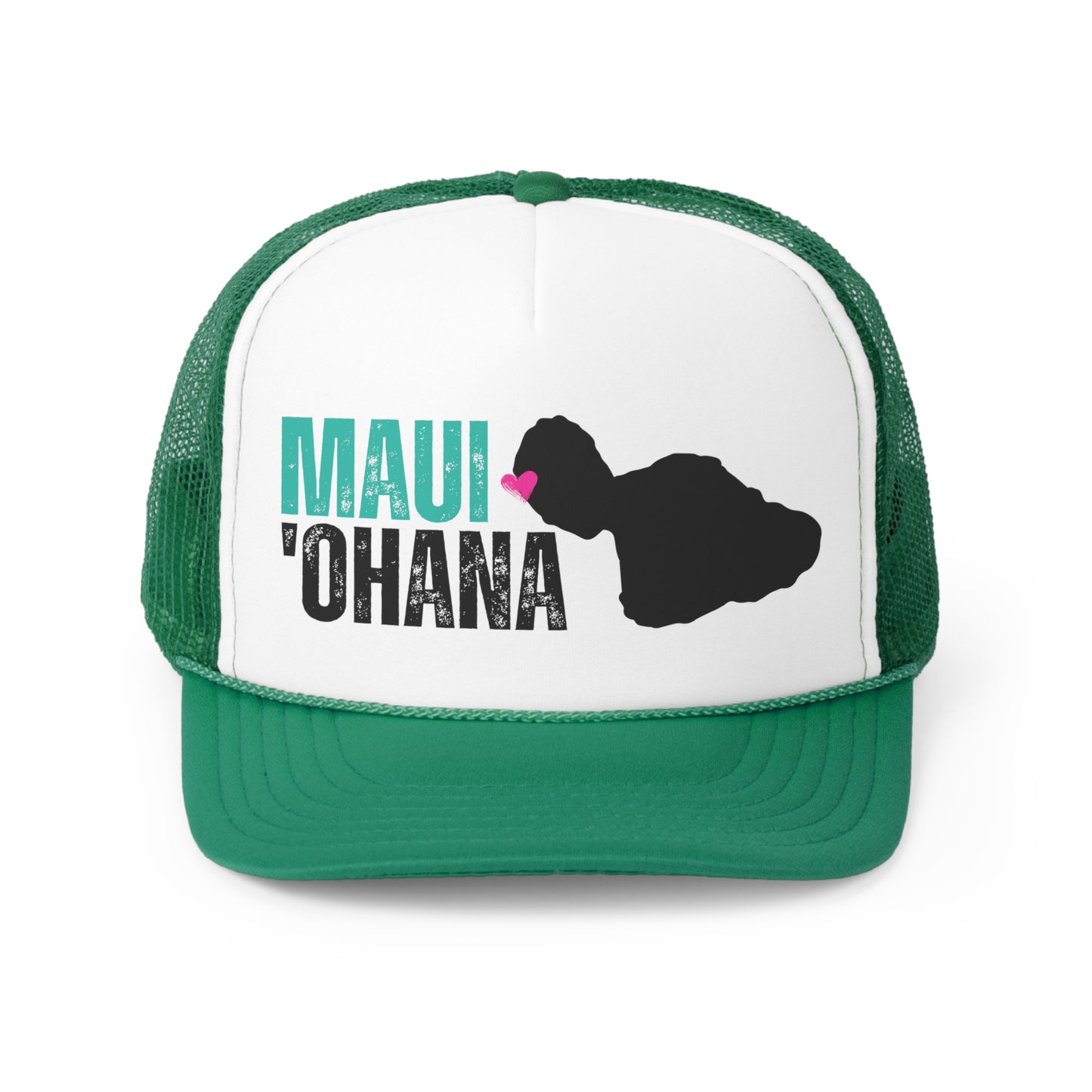 Maui 'ohana - Maui Strong Trucker Hat - Maui Fire Aid Donation