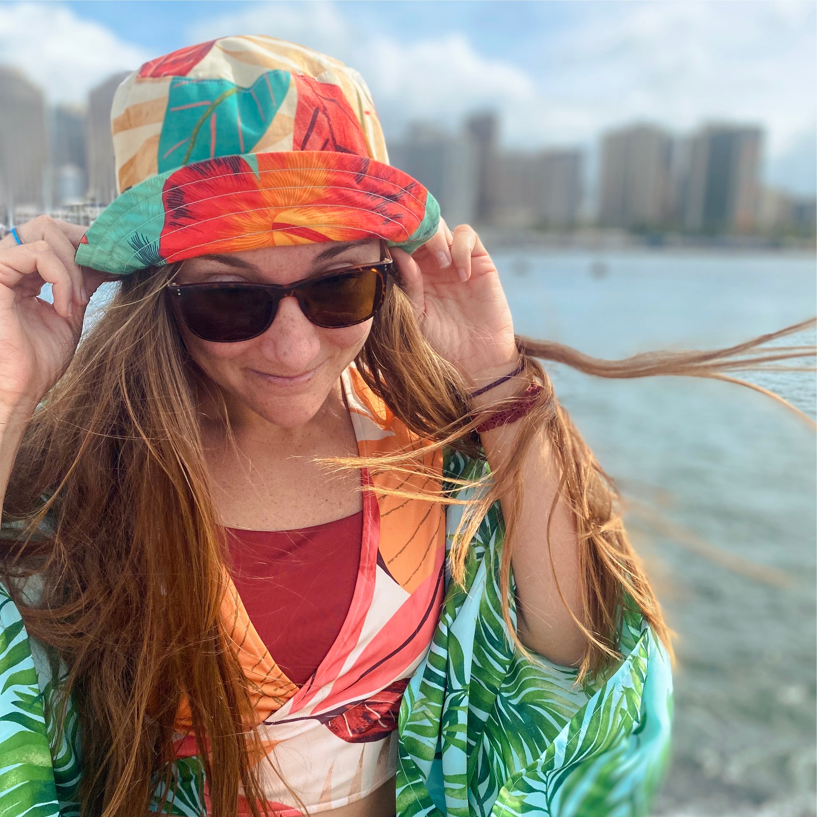 Sunrise Bucket Hat - Day Garden